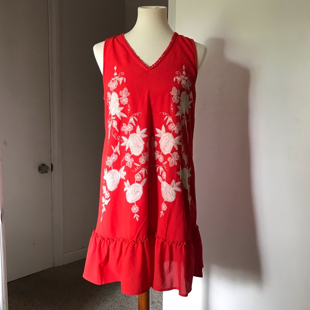 Entro midi shift dress